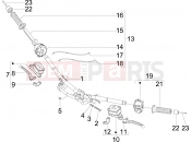 APRILIA SR MAX 125 Handlebars - Master cil.