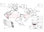 APRILIA MXV 450 Cross első idom 2