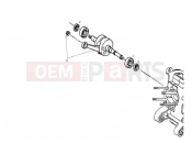 Crankshaft - Derbi Atlantis 50 2T Bullet 2011