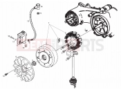 Cdi magneto assy - Derbi Atlantis 50 4T 2007