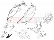 Frame - Derbi Atlantis 50 4T 2009
