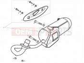 Silencer - Derbi Atlantis 50 4T 2009