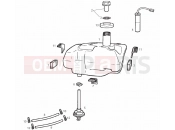 Tank - Derbi Atlantis 50 4T 2009