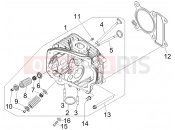 derbi Boulevard 100 4T Head unit - Valve