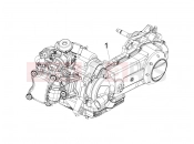 derbi Boulevard 100 4T Engine, assembly