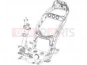 derbi Boulevard 100 4T Frame/bodywork