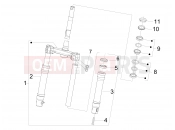 DERBI Boulevard 50 2T Front fork