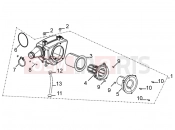 Air cleaner assembly - Derbi ETX 150 2019