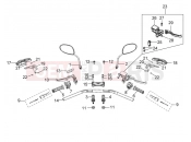 Handlebar assembly - Derbi ETX 150 2019