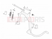 derbi Rambla 300 Central stand