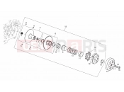 derbi Rambla 300 Clutch