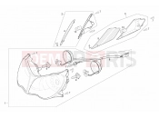 derbi Rambla 300 Headlight
