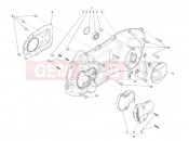 Crankcase cover - Crankcase cooling - Derbi Sonar 125 2011