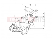Helmet huosing - Undersaddle - Derbi Sonar 125 2011
