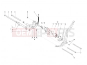 Swinging arm - Derbi Sonar 125 2011