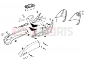 Frame - Derbi Variant Courier 50 2001
