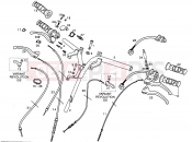 Handlebar - Controls - Derbi Variant Courier 50 2001