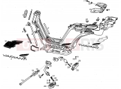 Luggage rack - Derbi Variant Courier 50 2001