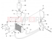 gilera 2006 DNA 50 Cooling system