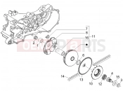 gilera 2006 DNA 50 Driving pulley