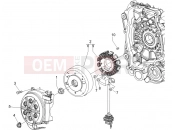 gilera 2006 DNA 50 Flywheel magneto