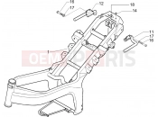 gilera 2006 DNA 50 Frame/bodywork