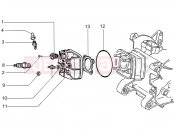 gilera 2006 DNA 50 Head unit - Valve