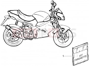 gilera 2006 DNA 50 Plates - Emblems