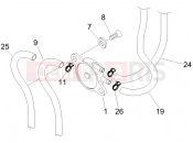 gilera 2006 DNA 50 Supply system