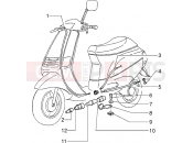bowdenek - Gilera Easy Moving