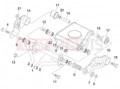 gilera 2007 Fuoco 500 Swinging arm