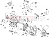 gilera 2007 Fuoco 500 Voltage Regulators - Electronic Control Units (ecu) - H.T. Coil