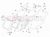 gilera 2013 Fuoco 500 LT Cooling system