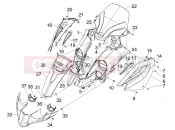 gilera 2013 Fuoco 500 LT Front shield