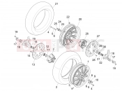 gilera 2013 Fuoco 500 LT Front wheel