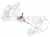 gilera 2008 GP 800 Crankshaft
