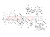gilera 2008 GP 800 Windshield - Glass