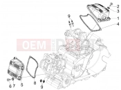 Cylinder head cover - Gilera GP 800 2010