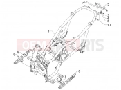 gilera 2011 GP 800 Frame/bodywork