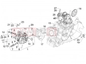 gilera 2011 GP 800 Head unit - Valve
