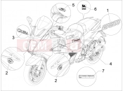 gilera 2011 GP 800 Plates - Emblems