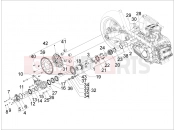 gilera 2011 GP 800 Transmission assembly