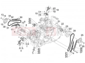 gilera 2009 GP 800 Centenario Rocking levers support unit