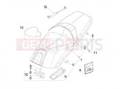 gilera 2009 GP 800 Centenario Saddle/seats
