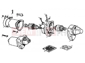 GILERA GPR 50 Starting motor