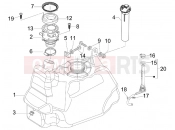 Fuel tank - Gilera Nexus 125 2008