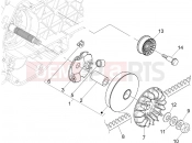 Driving pulley - Gilera Nexus 250 2007