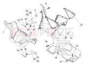 Handlebars coverages - Gilera Nexus 250 2007