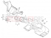 Meter combination - Cruscotto - Gilera Nexus 250 2007