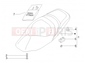 Saddle/seats - Gilera Nexus 250 2007